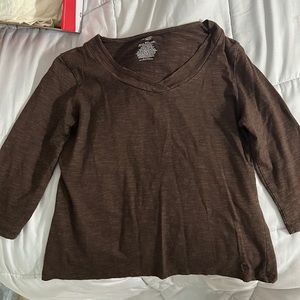 Dan skin Now Brown half sleeve shirt